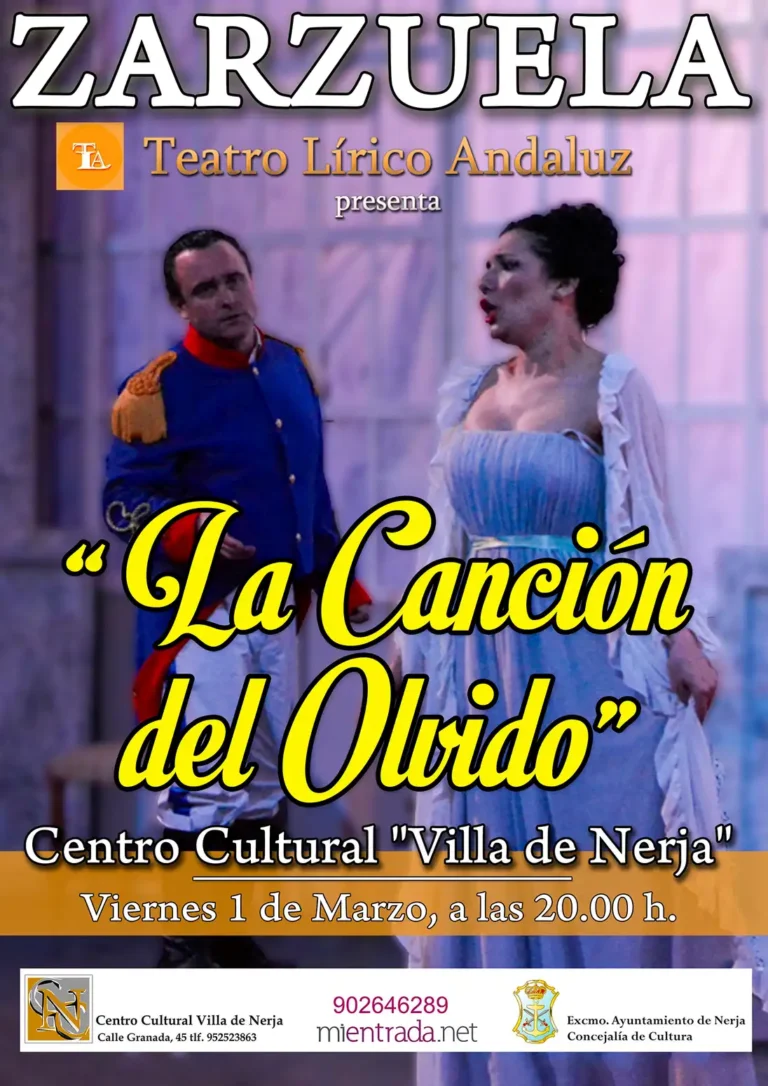 La Canción del Olvido. Zarzuela