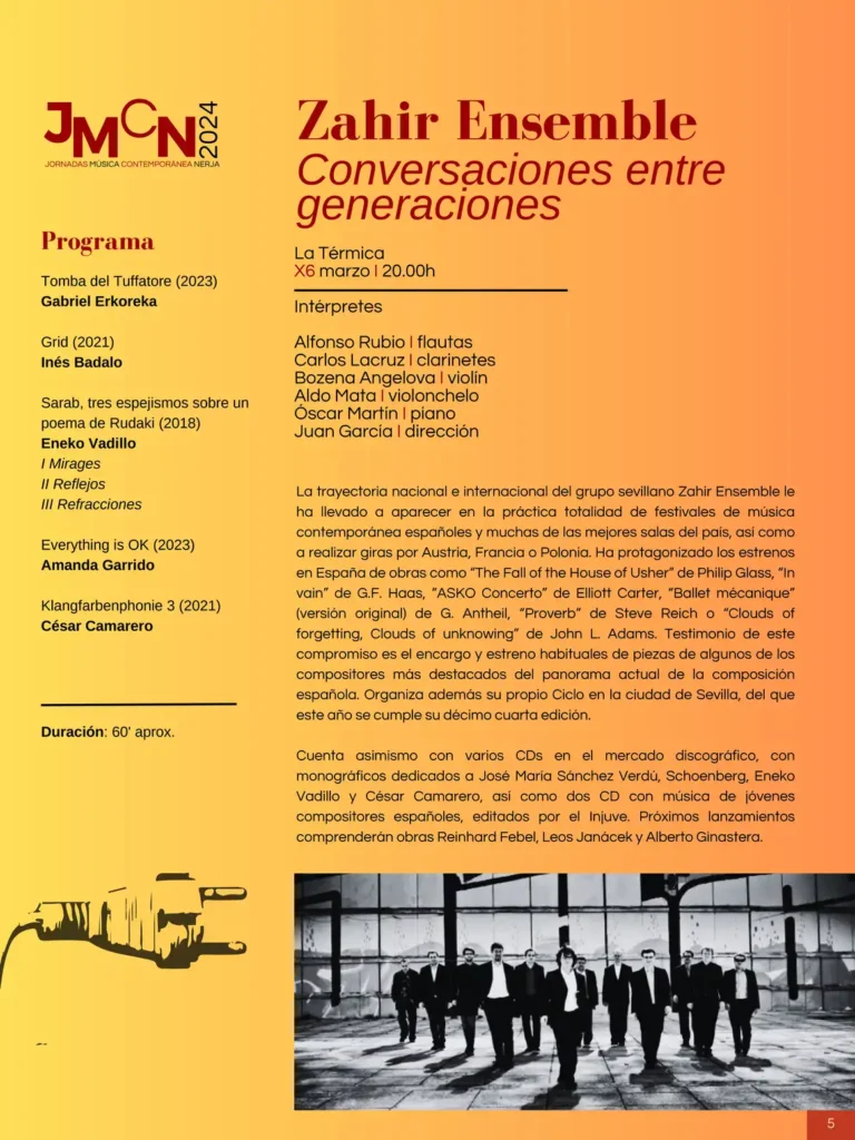 Zahir Ensemble. Conversaciones entre generaciones