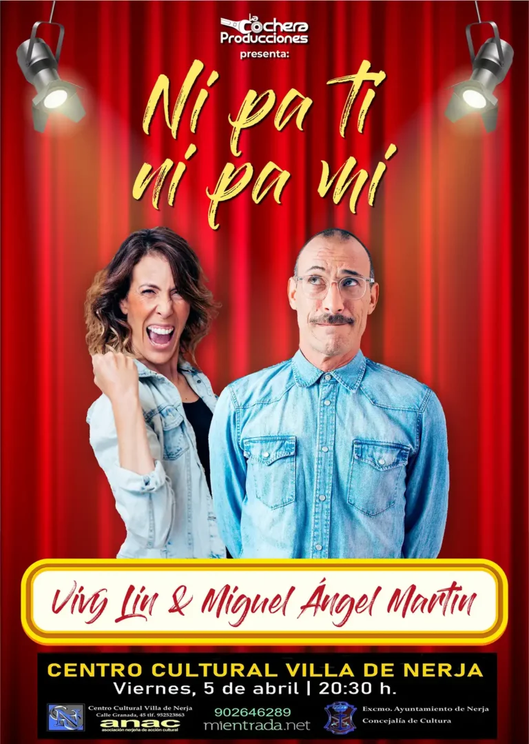 Ni pa ti ni pa mí. Vivy Lin y Miguel Ángel Martín.