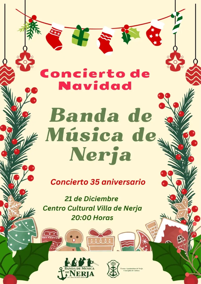 CONCIERTO NAVIDAD BANDA DE MÚSICA DE NERJA